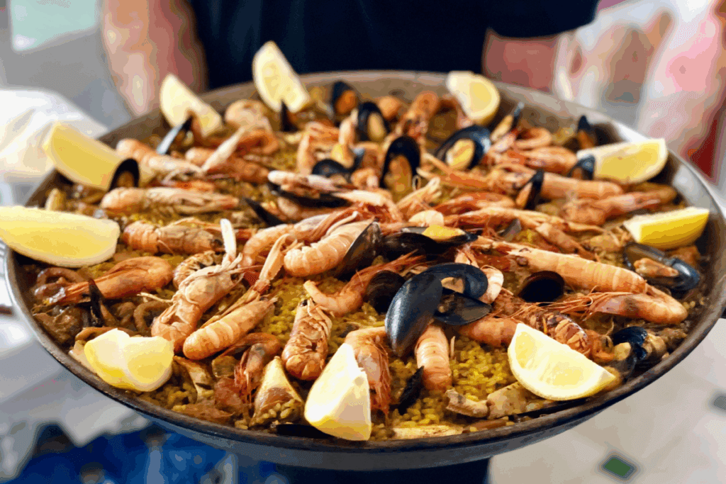Photo of local dish paella